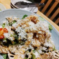 焼鳥 鳥せい 北浦和店 - 蒸し鶏のサラダ