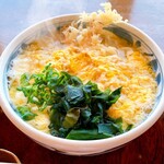 ほくほく庵 - 天とじうどん