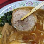 味の大連 - 大連辛口スタミナラーメン チャーシューアップ(2023年1月19日)