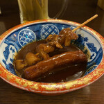 おばんざい居酒屋 くれは - 味噌おでん(赤棒、牛すじ)