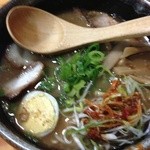 らーめん誠家 - ピリ辛ネギラーメン＠700円