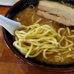 上田らあめん はち - 太麺ですね～