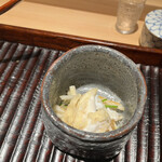 ぬま田 - 白子天ぷらポン酢
