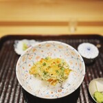 ぬま田 - 締めはかき揚げを塩で