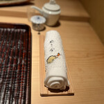 ぬま田 - かわいらしいおしぼり