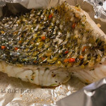 かじ鮮魚店 - バジルオリーブ漬け