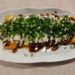 串カツ田中 - 葱まみれチー平焼き　520円