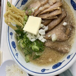 万両力石 - 味噌ラーメン　850円（ランチサービスでチャーシュー無料