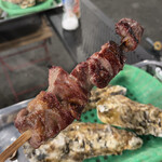 極楽湯 - 牛串/590円♪