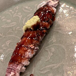 木挽町 とも樹 - 蝦蛄。握るところ、ツマミで所望