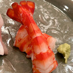 木挽町 とも樹 - 車海老の紅白柄は睦月の必需品