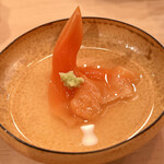 木挽町 とも樹 - 煎り酒に浸る青柳