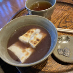 Akafuku - 赤福ぜんざい　600円（税込）お餅のお焦げが美味しさをアップさせます！