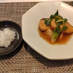 キッチンステージ - 魚料理　一口飯が付いてきた