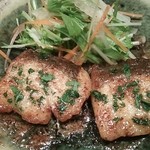 旬草 弥ひろ - 天然スズキの木の芽バター焼き♪