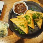 卓 - 焼き厚揚げその１