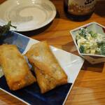 卓 - 春巻き、付け出し
