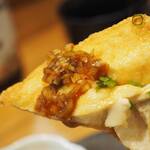 卓 - 焼き厚揚げその５