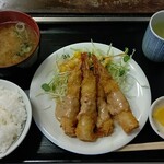 喜代 - 海老フライ定食750円