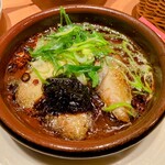 YEBISU BAR - 福岡県産鰆と九条葱の海苔アヒージョ 1,045円