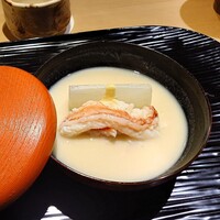 富小路 やま岸 - 越前蟹と丹波水月大根のお椀