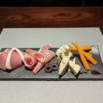 Assorted Prosciutto and cheese