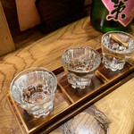 Haruya - 日本酒3種飲み比べ