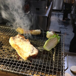 肉の雷橋 - 丸チョウの焼き加減が素晴らしかった