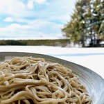 樹庵 - 雪の大地と蕎麦