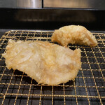 博多天ぷら たかお - 豚肉と白身魚