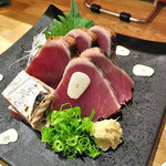 天ぷら処 こさか - カツオたたき（２０１３年６月）