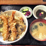 天ぷら処 こさか - 夜の天丼（２０１３年６月）