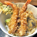 天ぷら処 こさか - 夜の天丼（２０１３年６月）