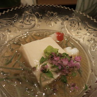お料理 佐藤 - ごま豆腐。