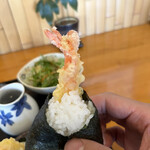 蕎麦きり つちのこ - 天むす