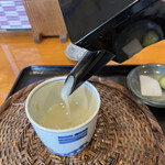 蕎麦きり つちのこ - トロトロの濃厚な蕎麦湯