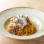 Spaghetti Bolognese - Meat sauce Parmesan cheese