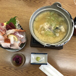 伊豆高原ビール うまいもん処 - 海鮮丼＋あら汁