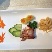 涵梅舫 銀座店 - 三種前菜の盛り合わせ