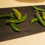 フロリレージュ - アミューズはスナックエンドウです。