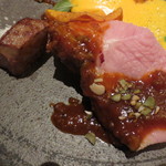 フロリレージュ - レバーのソテーも添えられていました。