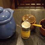 とんかつあさくら - ソース、マスタード、ふりかけ、岩塩