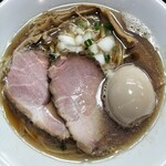 麺処 晴 - 味玉そば970円