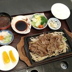 まるはち - 鉄板焼定食