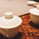 茶禅華 - 杏仁豆腐の冷と温