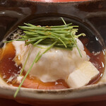 東茶屋 なかむら - ふぐ身　白子　皮