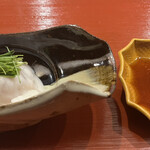 東茶屋 なかむら - ふぐ身　白子　皮