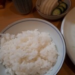 とんかつ燕楽 - ご飯