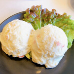 焼肉じゅうじゅうカルビ - ポテトサラダ