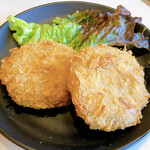 焼肉じゅうじゅうカルビ - メンチカツ
